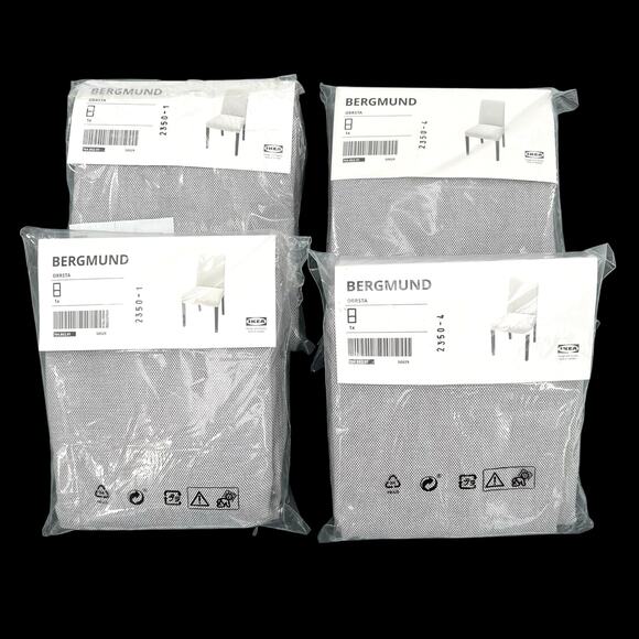 Ikea Bergmund dinning chair replacement cover - set of 4